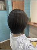 ボブレイヤー×ダークグレージュ