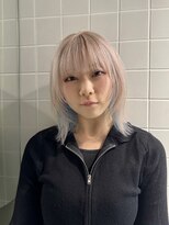 ハイプ(HYPE)&nbsp;ブリーチ&ダブルカラー/ハッシュカット/レイヤーボブ/インナー/