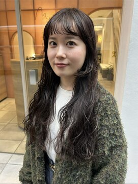 メルト 西梅田店(melt) オシャレ度up！オン眉ゆるパーマ