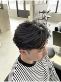 フェザーショート/フェザーパーマ/ケアパーマ/メンズカット