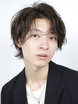 エイド 本店(aid)&nbsp;無造作ショートウルフセンターパートコンマバング