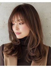 アイビー(ivy) 大人女性/上品レイヤー/ナチュラルブラウン30代40代50代