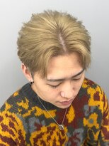 アーバンスタジオトウキョウ 下北沢店(URBAN STUDIO TOKYO)&nbsp;ダブルブリーチから作るメンズベージュカラー[下北沢/men's]