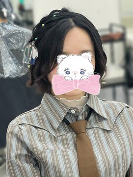 アイトーキョーエス 渋谷(AI TOKYO S) ボブヘアメ/ボブセット/渋谷ヘアメ/ヘアメ/あみたらし