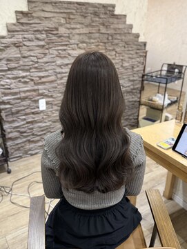 ヘア カンパニー トワ 千葉店(TOWA) 千葉/千葉駅/ダブルカラー/ダークアッシュ/黒髪/ヘッドスパ