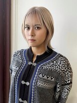 ルッツ(Lutz. hair design)&nbsp;3/20 ブロンド ハイトーン【千代田彩夏】