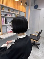 コロレ(COLORE)&nbsp;艶ストレートボブ/ミニボブ/切りっぱなし/黒髪/20代30代40代