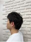 ピンパーマ／ナードショート／シャドウパーマ