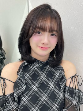 アイトーキョーエス 渋谷(AI TOKYO S) ひし形レイヤーボブ/ゆるふわボブ/ボブ/ワンレン