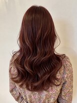エクラート イーリス 高田馬場店(ECLART IriS)&nbsp;ゆる巻きロング/カシスピンク/ブリーチなしカラー◎/高田馬場