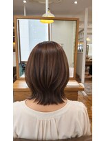 ジプソ 池袋西口(Gypso)&nbsp;白髪ぼかしハイライト＋カット +髪質改善トリートメント