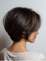 アブニール 柏東口店(AVENIR)&nbsp;ミルクティーブロンド/ダークブルー/デジタルパーマ/柏