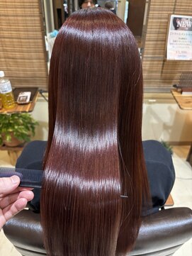イリーブ(elieve) 感動の艶髪|ピンクブラウン