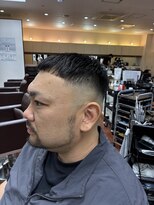 スカイ SKY フェード トップのダウンパーマ