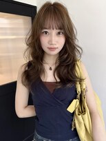 ローレンアオ(LOREN AO)&nbsp;着物ヘア/ダークアッシュ/ミディアムレイヤーカット/名古屋名駅