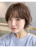【Unami】柔らかく動く、大人のショートパーマ