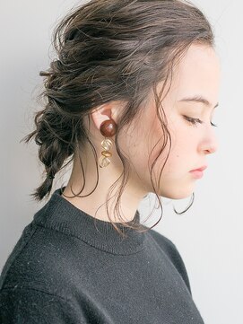 ソーコ 渋谷(SOCO) 【SUN】結婚式二次会パーティーヘアセットゆるふわアレンジボブ