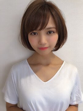 ロンド 表参道店(Lond) 津賀雅也 大人可愛い小顔な丸みショートボブ♪