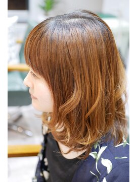 ラヴィーヘアーワークス(LAVIE hair works) ドライカット内巻きボブ