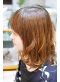 ドライカット内巻きボブ