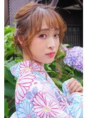 浴衣 着付け ＋ ヘアセット 6480円 向ケ丘遊園 お祭り 花火大会