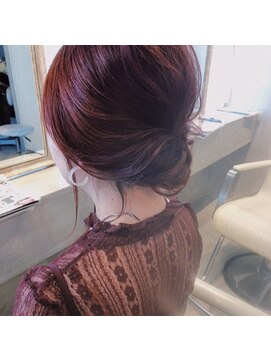 ブーケ(bouquet) シニヨン