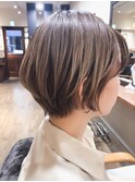 大人かわいいミニマムショートスタイル