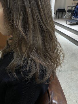 エトネ ヘアーサロン 仙台駅前(eTONe hair salon) 《eTONe》オリーブグレージュ