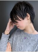【morio池袋】綺麗でかっこいい黒髪ショート♪