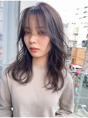 透け感Olive♪ 髪質改善カットカラー/ワンホンヘア/前髪カット