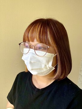 メロー(Mellow) フェイスフレーミング／インナーカラー