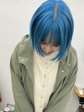 フィン(fin,) Ayato/セクションカラー/グラデーションカラー/ペールベージュ