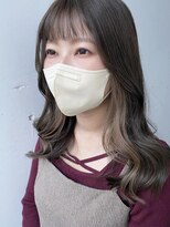 シュリット(schritt)&nbsp;イヤリングカラーベージュ　ブリーチ渋谷　UCHIDA