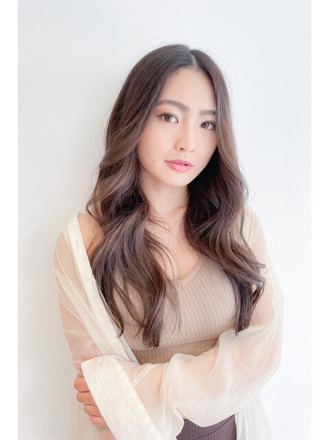 外巻き大人女子ロングヘアー♪♪♪