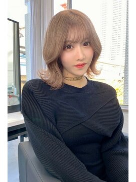 リア 大阪梅田(Ria) ~エギョモリ くびれヘア ミルクティー~【Ria 大阪 梅田】