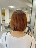 ホワイトストーン WHITE STONE&nbsp;熊本　酸性ストレートくびれカット　30代　ヘアスタイル