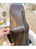 髪質改善ストレート