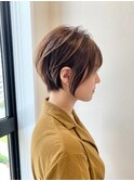大人かわいい小顔ショートボブショートヘア30代40代50代【大鷲】