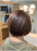 ピンクアッシュな大人可愛いショート♪♪