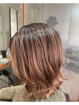 エン バイ ヘアーリーフ 西田辺店(EN by Hair Leafy) シャドールーツ/シャドウルーツ/ハイライト/バレイヤージュ