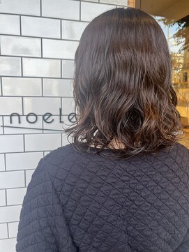 ノエル(noele) ウェーブパーマ×ミディアムヘア