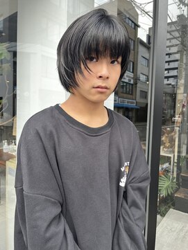 ヘアー アイス ルーチェ(HAIR ICI LUCE) メンズカットメンズボブヘアスタイル/中西