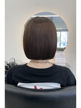 レノ(RENO) 切りっぱなしボブ／金沢美容院