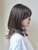 ビュートリアム265(BEAUTRIUM 265)&nbsp;◆ミディアムレイヤー/レイヤーカット/銀座/くびれヘア/顔周り