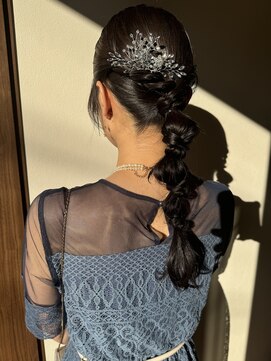 ヘアーデザイン サンライズ(Hair Design SUNRISE) 網おろしポニー