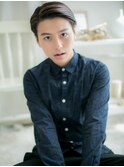 ■サイドパートネイビーグレーベリーショート15-5★越谷20代30代