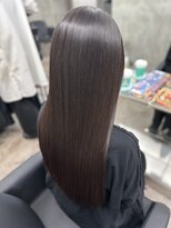 フォレストミラー(Forest Mirror) 髪質改善 シルク縮毛矯正/ロング/黒髪☆Forest Mirror新宿