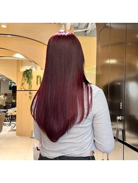エイトヘアー(8 HAIR) ワインレッド