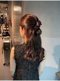 【タイトポニーテール】結婚式/二次会//銀座/ヘアセット/成人式