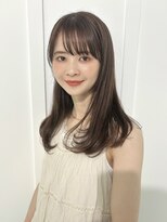 ローネス(LONESS)&nbsp;透明感グレージュ　くすみベージュ　赤み消しカラー